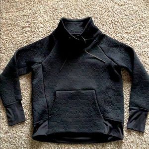 Funnel neck sweatshirt